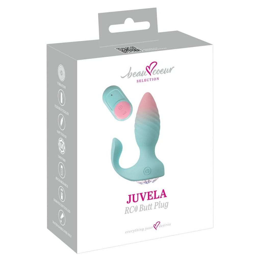 Beau Coeur - Juvela Vibrerende Buttplug met Afstandsbediening