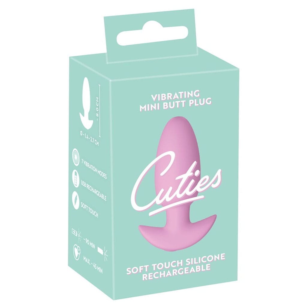 Cuties - Vibrerende Mini Buttplug Roze