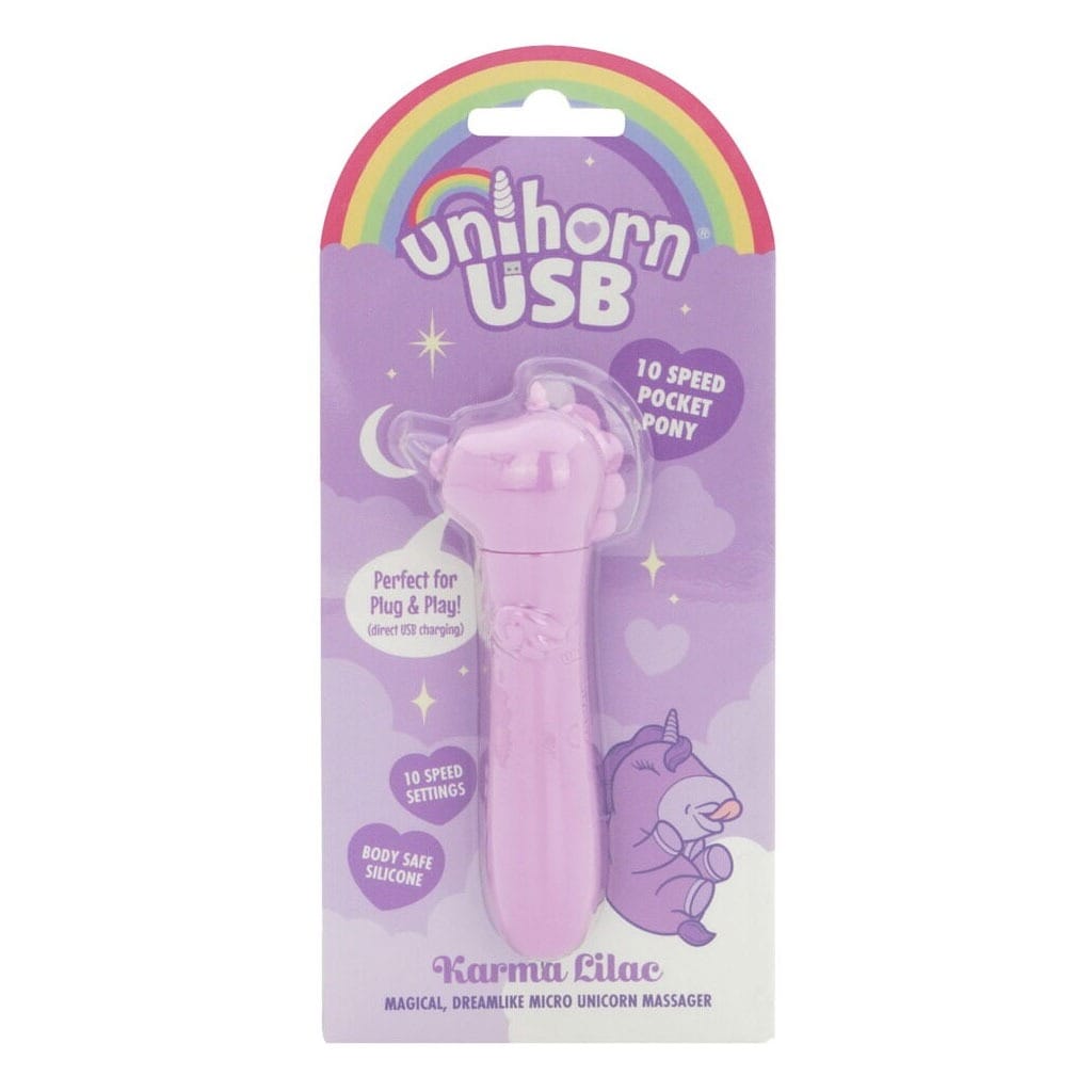 Unihorn - USB Bullet Vibrator Karma Lila