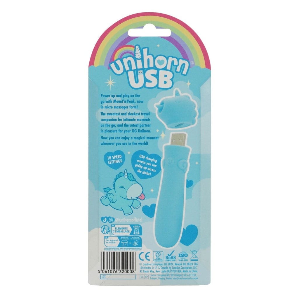 Unihorn - USB Bullet Vibrator Mount'n Peak