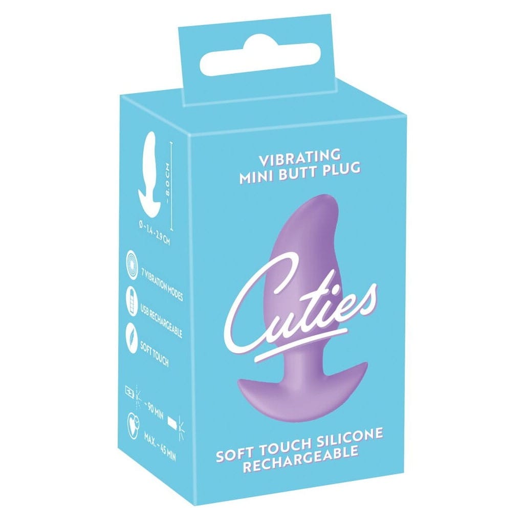 Cuties - Vibrerende Mini Buttplug Lila