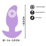 Cuties - Vibrerende Mini Buttplug Lila