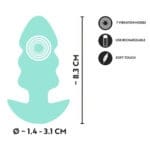 Cuties - Vibrerende Mini Buttplug Turquoise