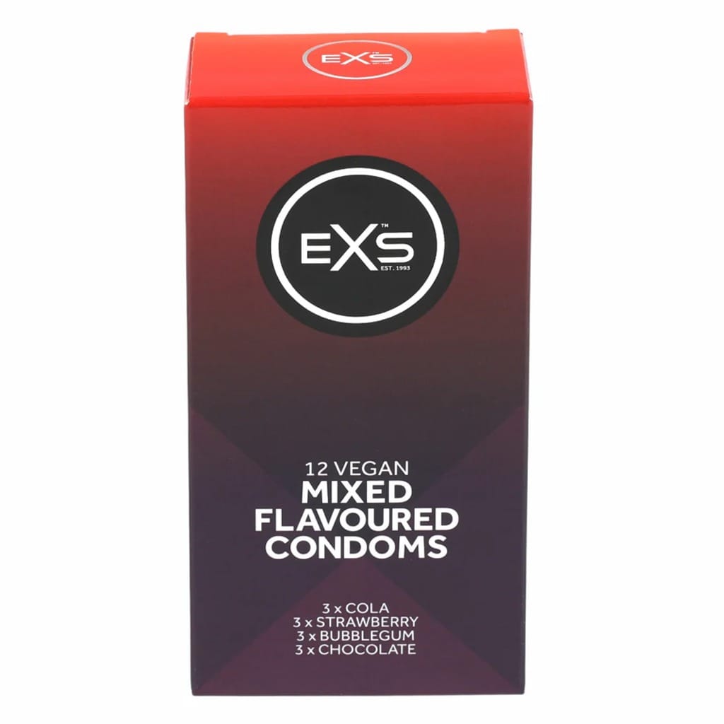 EXS Mixed Flavoured Condooms - 12 stuks
