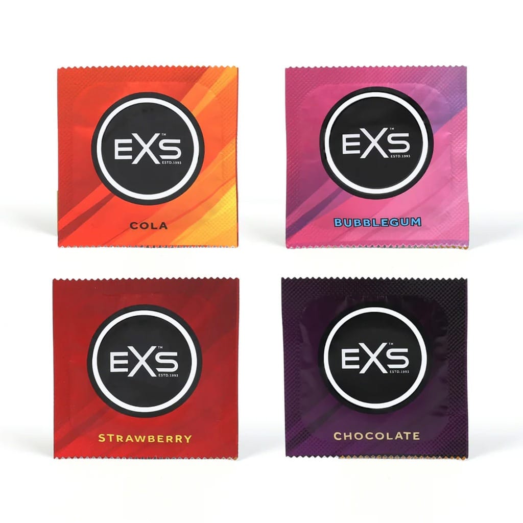 EXS Mixed Flavoured Condooms - 12 stuks