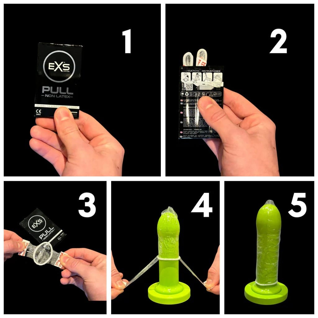 EXS Pull Non Latex Condooms – 6 stuks