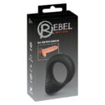 Rebel - Vibrerende Ballring Zwart