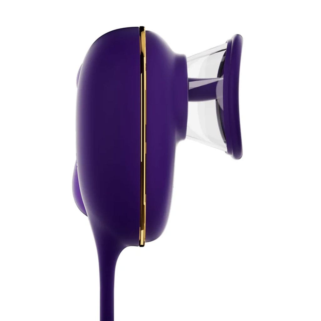 She.E.O - Likkende Clitoris Pomp met Stotende Anaal Plug