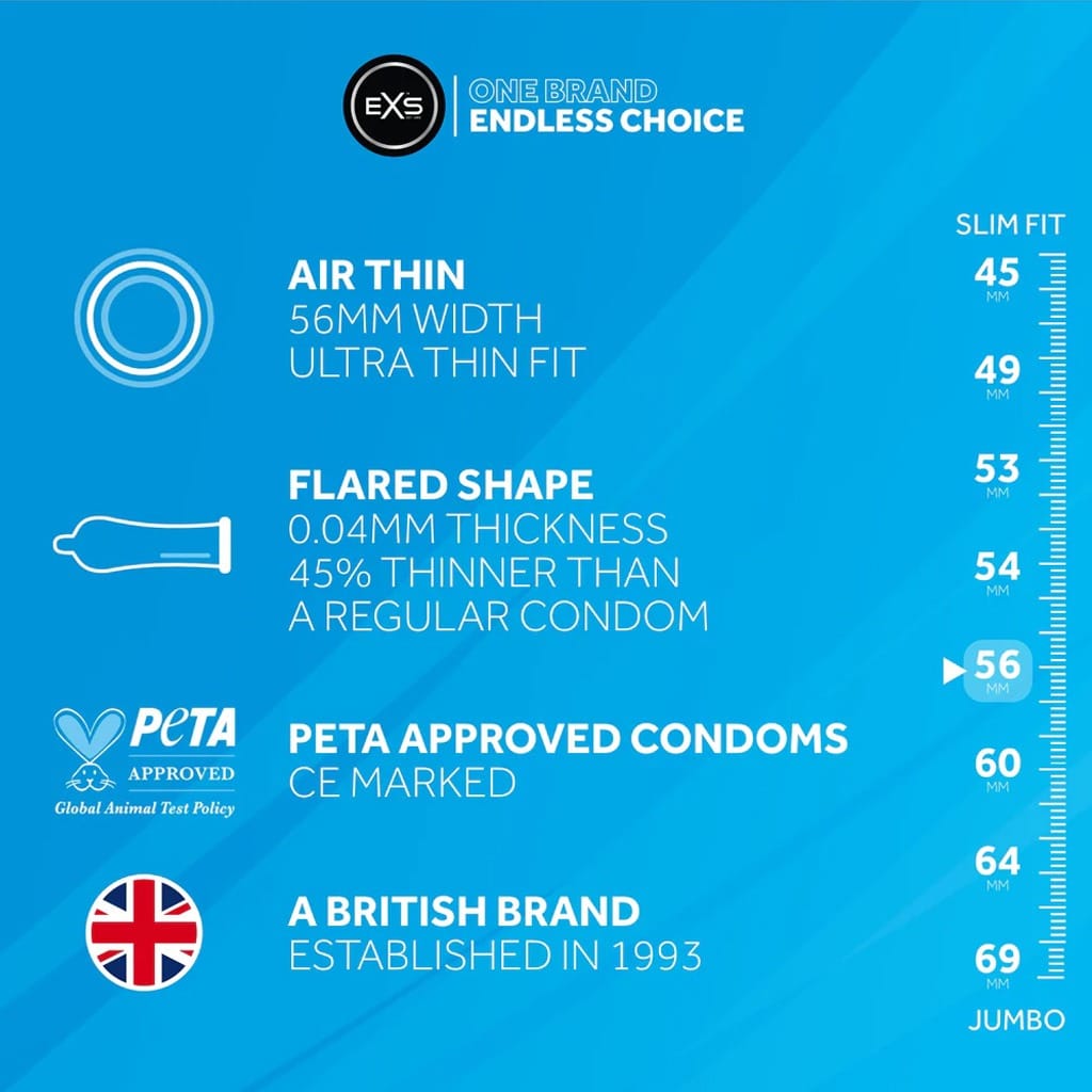 EXS Air Thin Condooms - 48 stuks