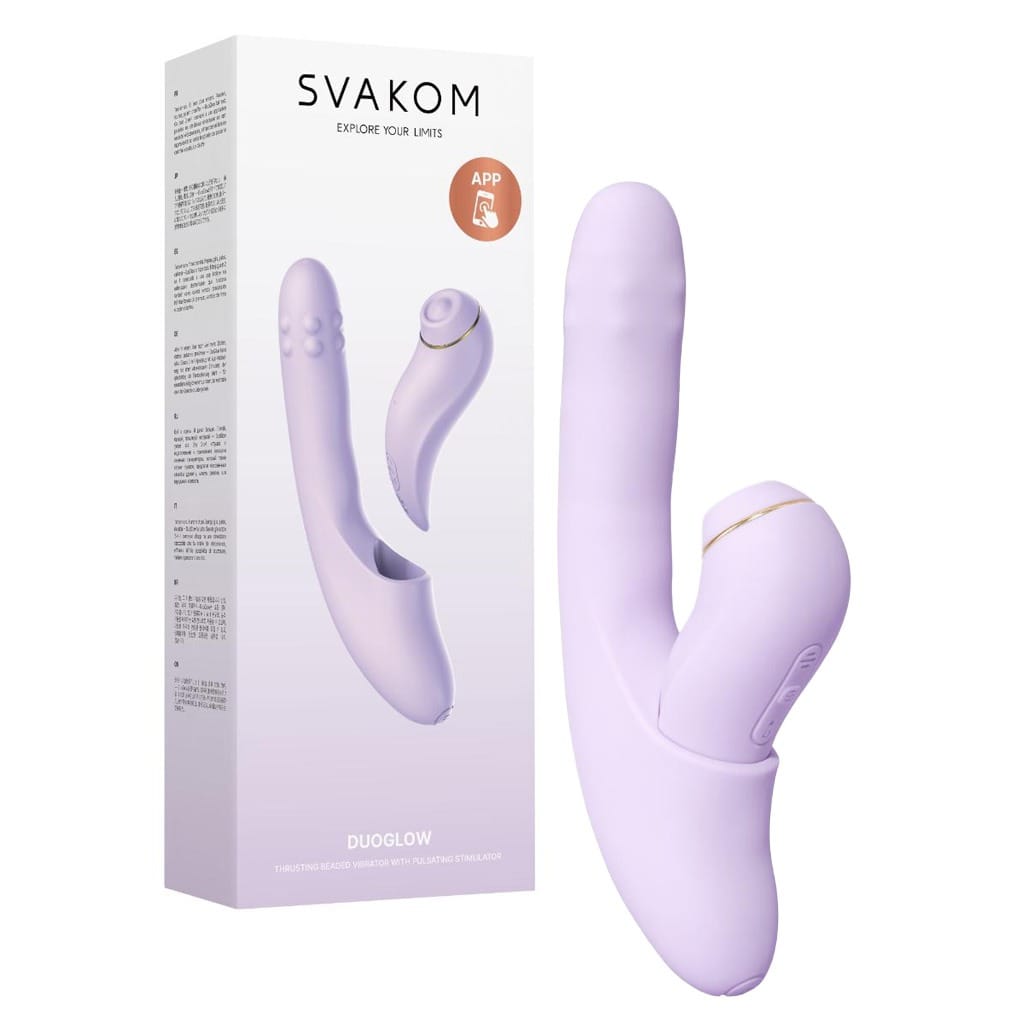 Svakom DuoGlow - 3 in 1 Vibrator met Verwarmende functie