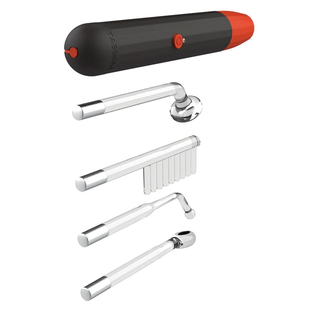 Taboom - Electro Wand met 4 Glazen Opzetstukken