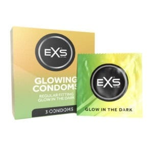 exs glowing condooms glow in the dark