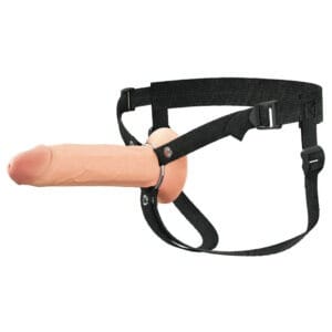 Fantasy X-Tensions - 8 Inch Siliconen Hollow Strap-On
