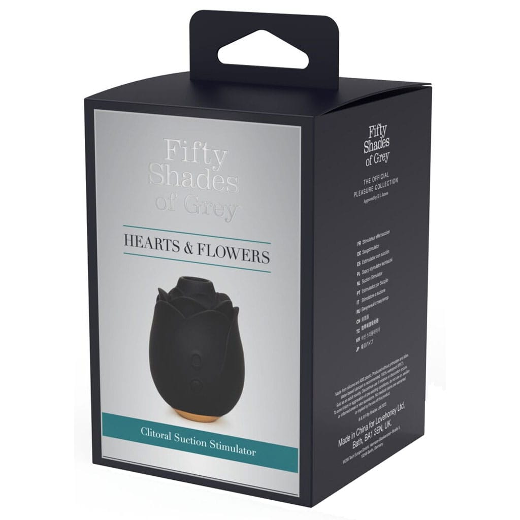 Fifty Shades of Grey - Roos Luchtdruk Vibrator Zwart