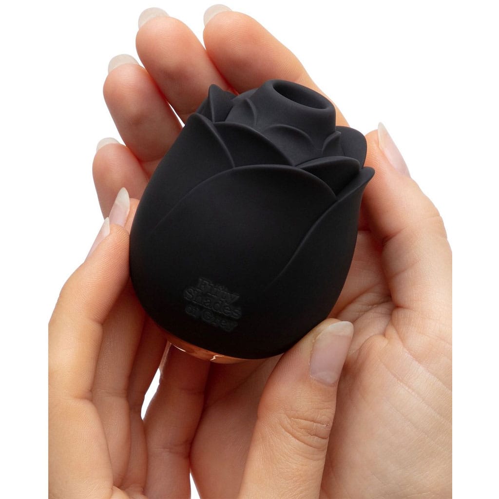 Fifty Shades of Grey - Roos Luchtdruk Vibrator Zwart