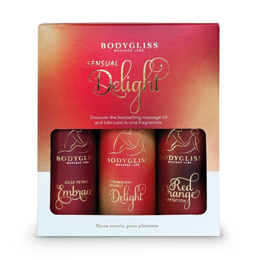 BodyGliss - Sensual Delight 3-pack - Travel Edition