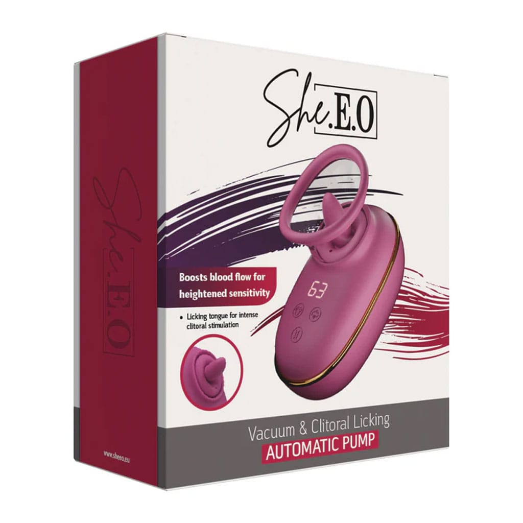 She.E.O - Automatisch Likkende Clitoris Pomp