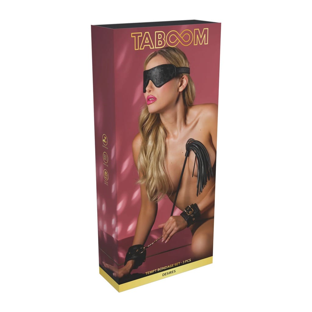 TABOOM Tempt Bondage Set - 3 PCS