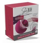 She.E.O - Roterende en Vibrerende Clitoris- en Tepelpomp