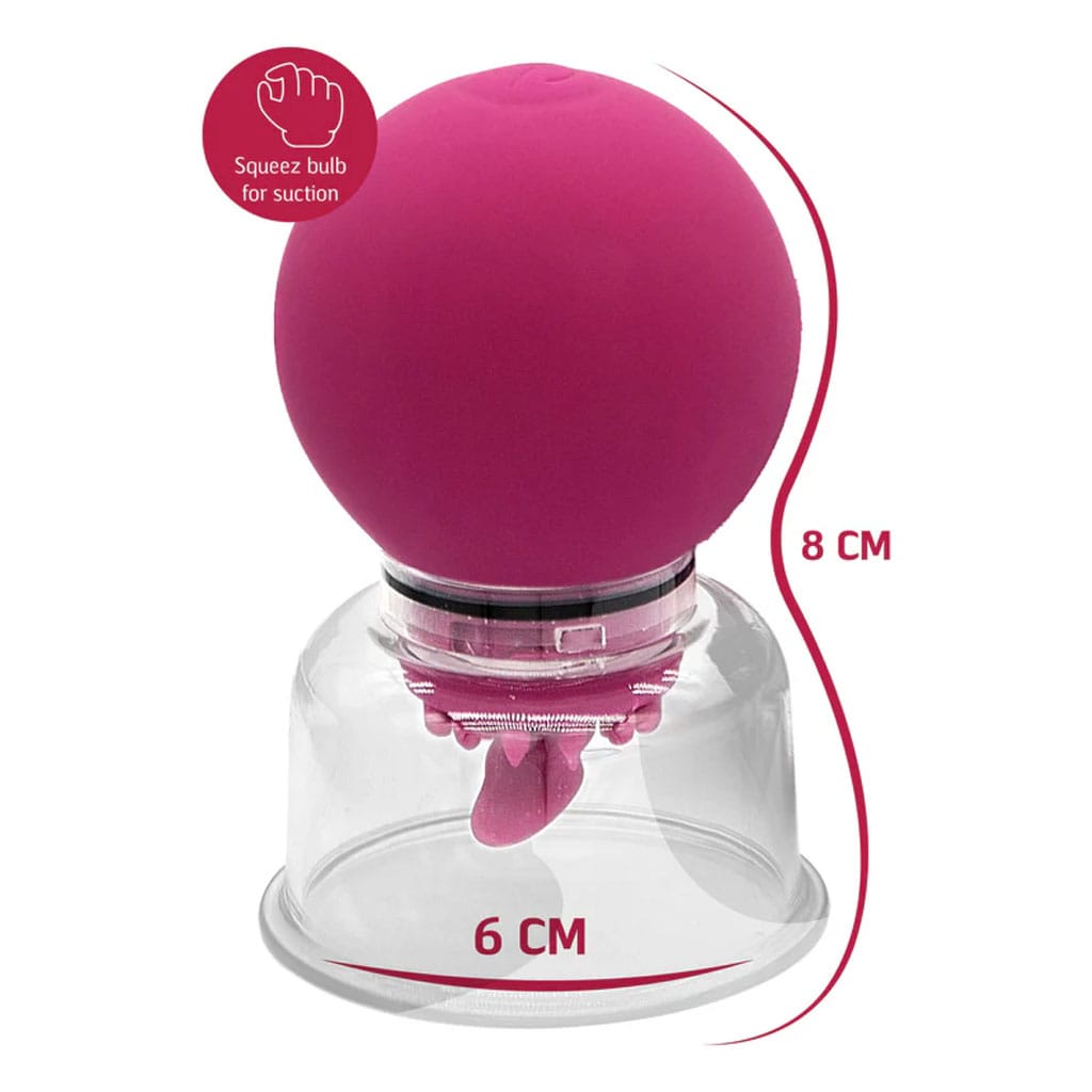 She.E.O - Roterende en Vibrerende Clitoris- en Tepelpomp