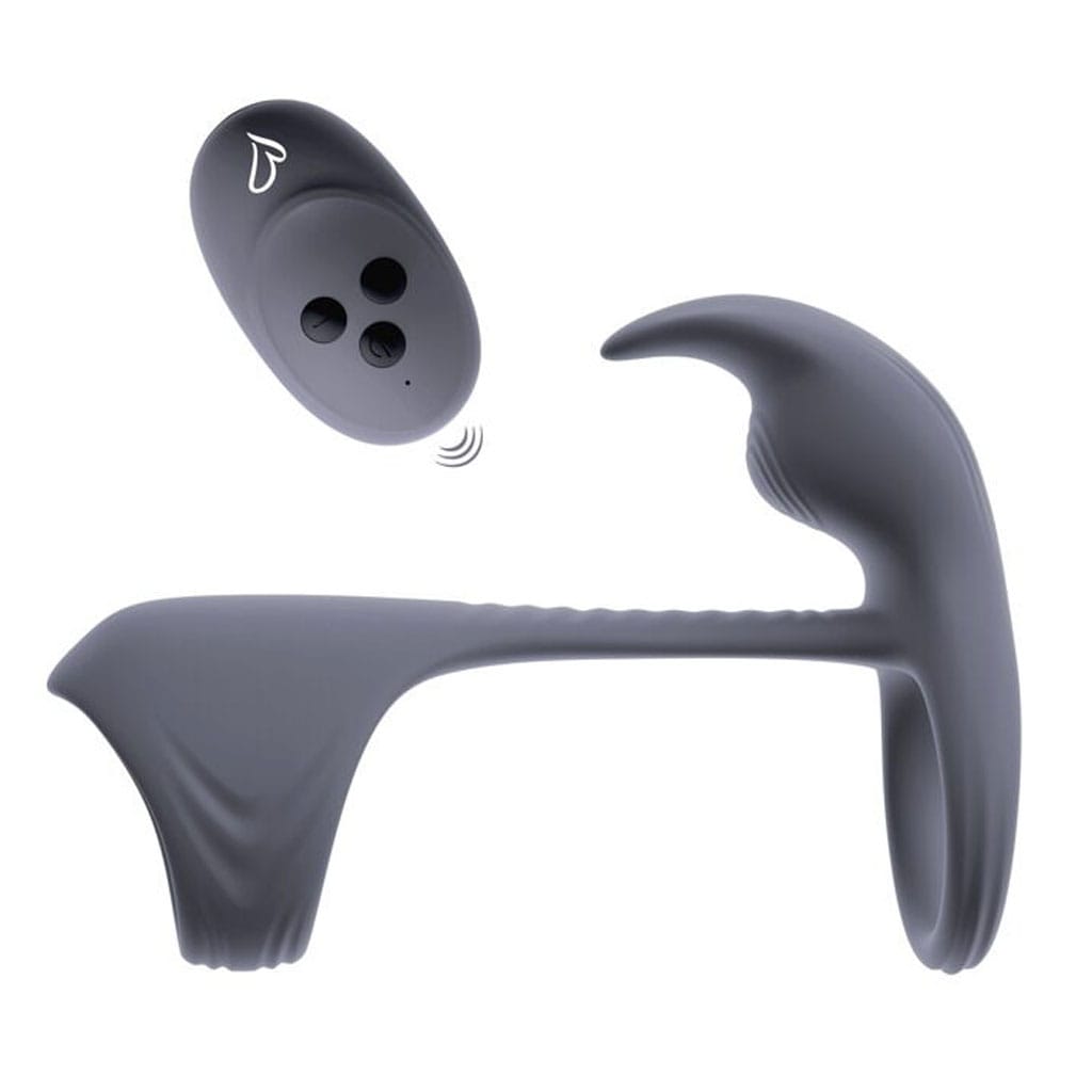 Beau Coeur - Vylor Vibrerende Cockring met Penis Sleeve