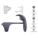 Beau Coeur - Vylor Vibrerende Cockring met Penis Sleeve