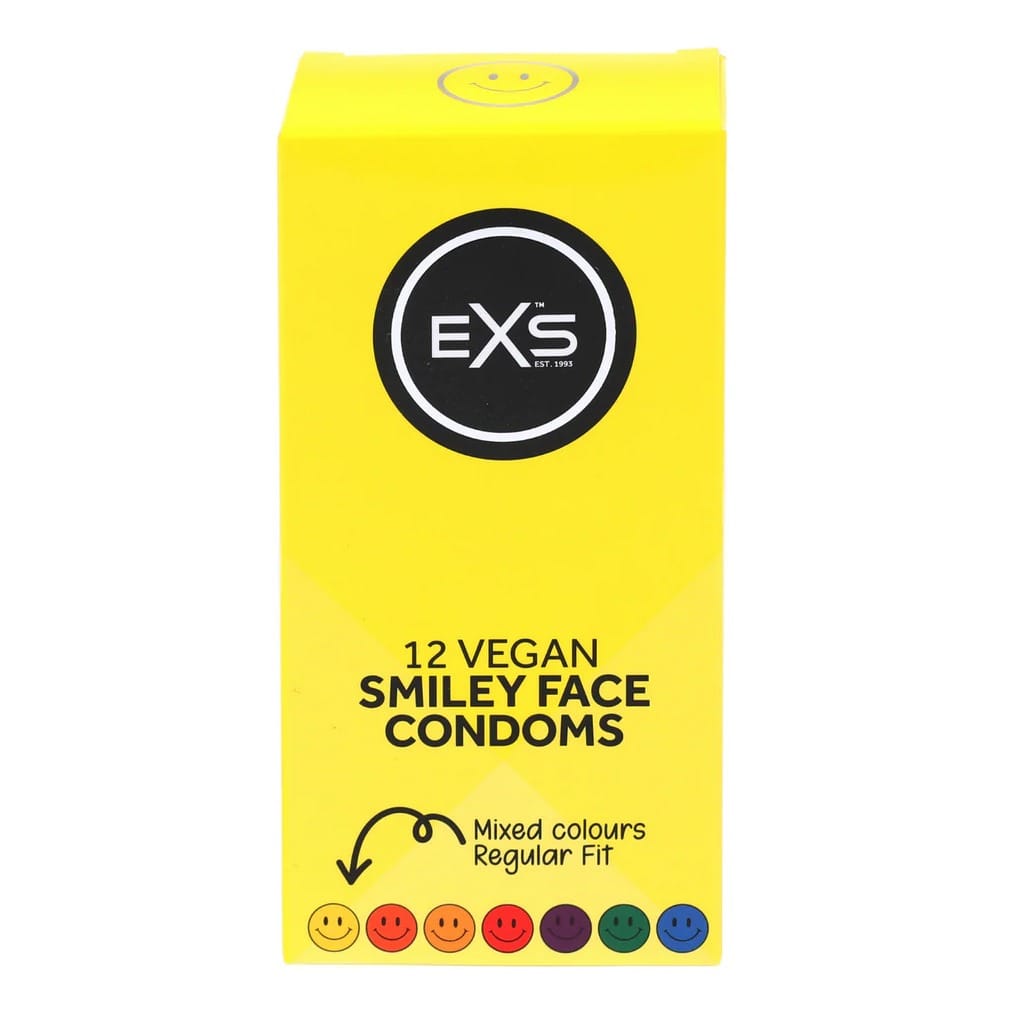 EXS Vegan Smiley Face Condooms - 12 stuks