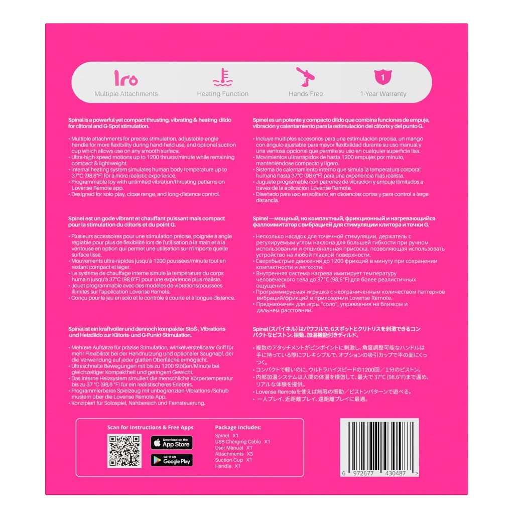 Lovense Spinel - Stotende Vibrator