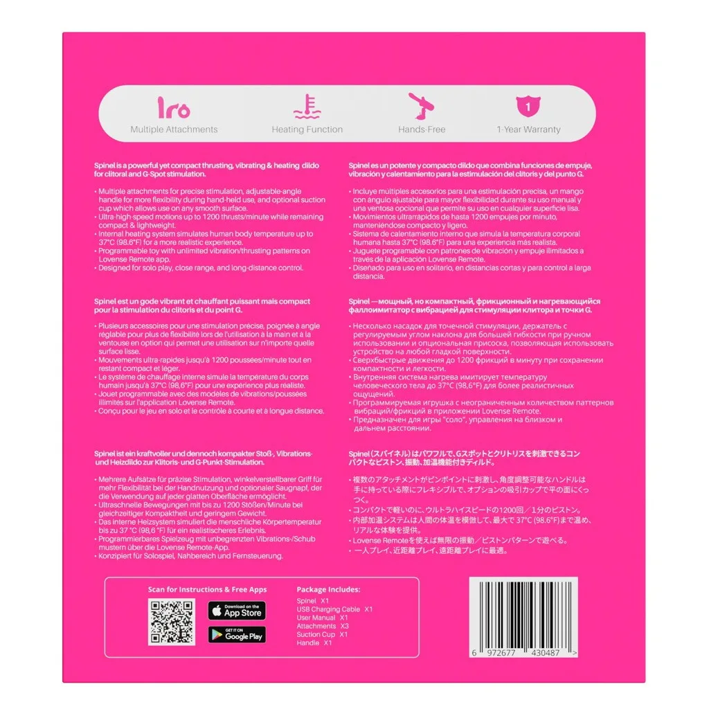 Lovense Spinel - Stotende Vibrator