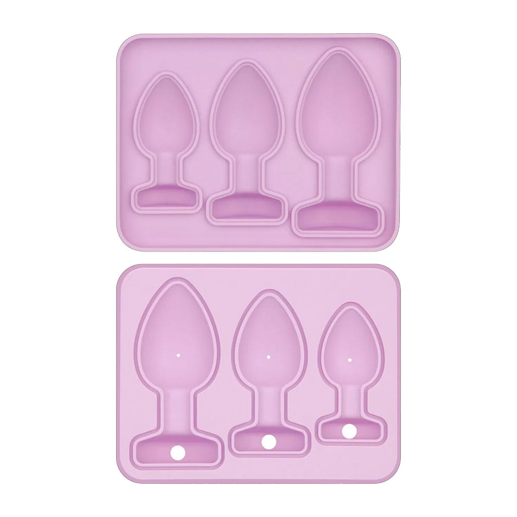 LoveToy - Siliconen IJsblokjesvorm Buttplug Set