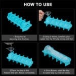 Lovetoy - Siliconen IJsblokjesvorm Realistische Penis