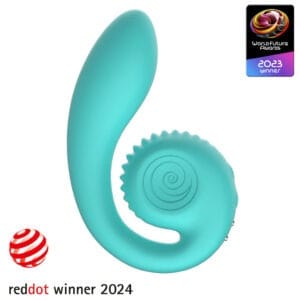 SVibe - Gizi Snail Dual G-Spot Vibrator - Turquoise