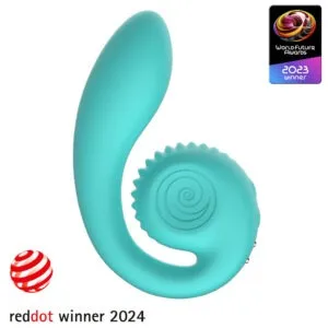 SVibe - Gizi Snail Dual G-Spot Vibrator - Turquoise
