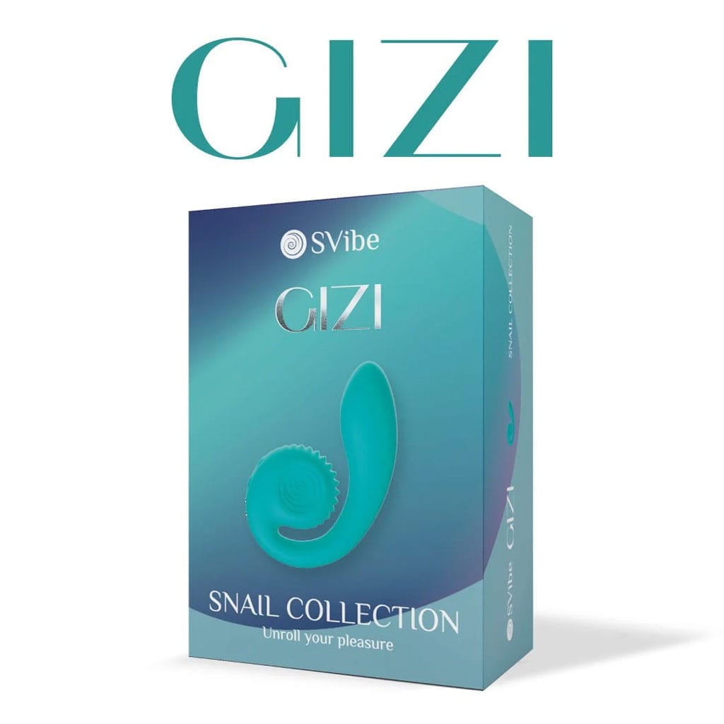 SVibe - Gizi Snail Dual G-Spot Vibrator - Turquoise