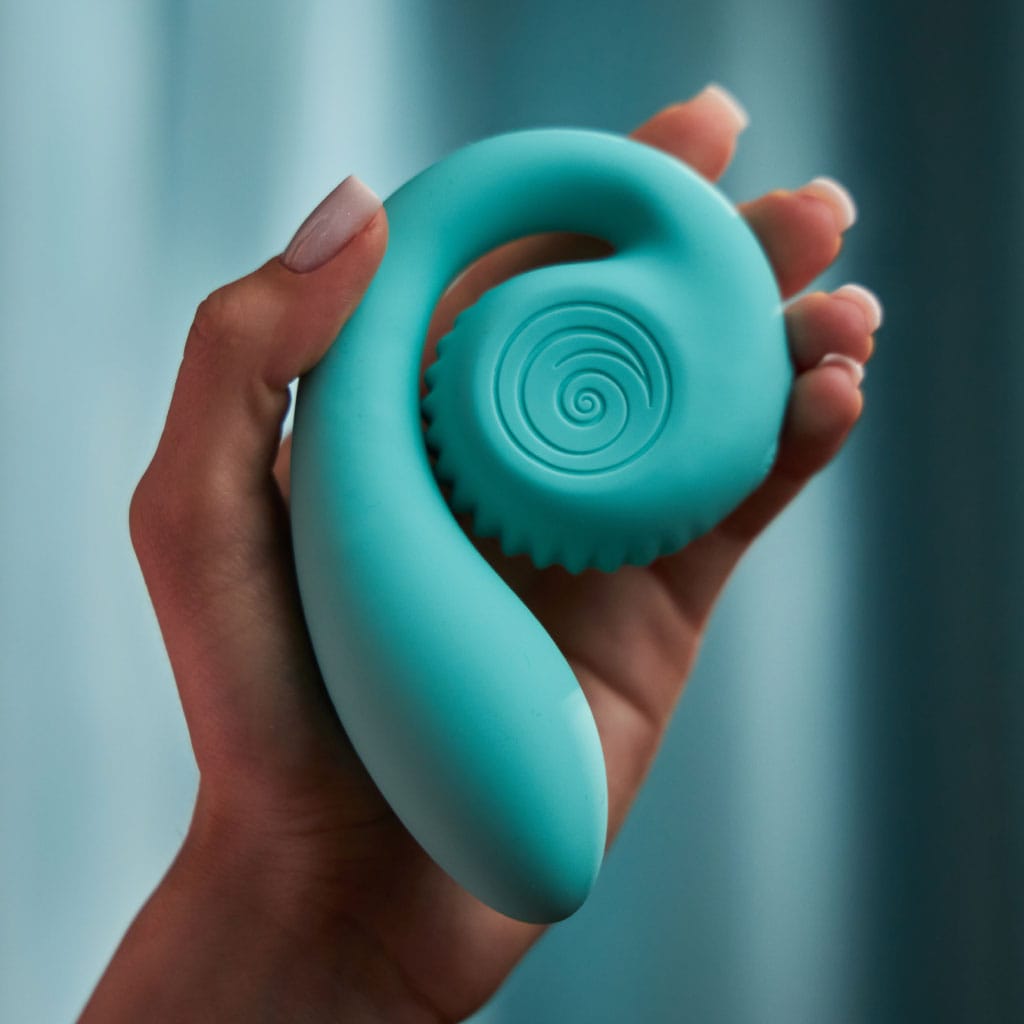 SVibe - Gizi Snail Dual G-Spot Vibrator - Turquoise