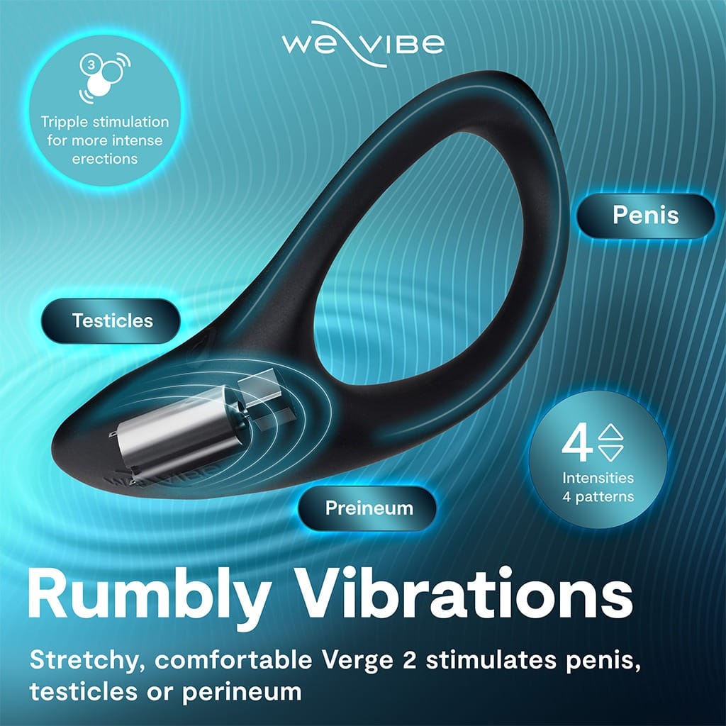 We-Vibe Verge 2 - Vibrerende Cockring