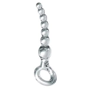Icicles No. 67 - Glazen Dildo Balletjesketting