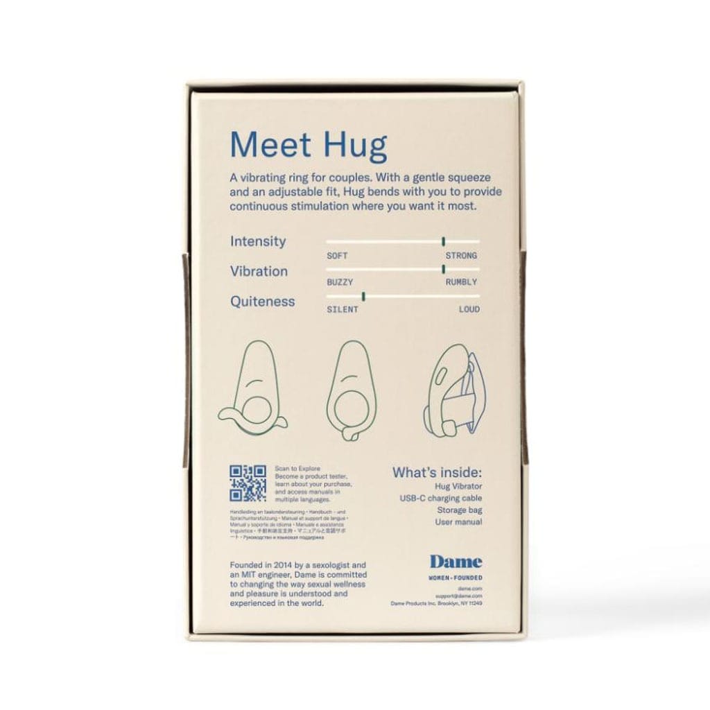 Dame Hug - Verstelbare Vibrerende Cockring