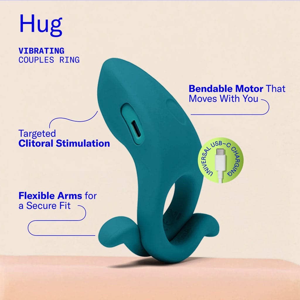 Dame Hug - Verstelbare Vibrerende Cockring