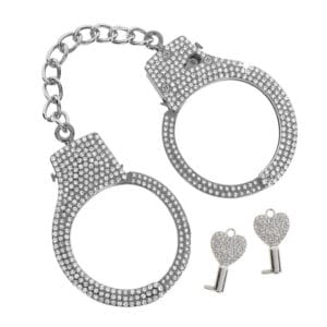 Taboom - Diamanten Handboeien Zilver