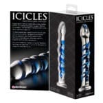 Icicles No. 05 - Glazen Dildo met Spiraal