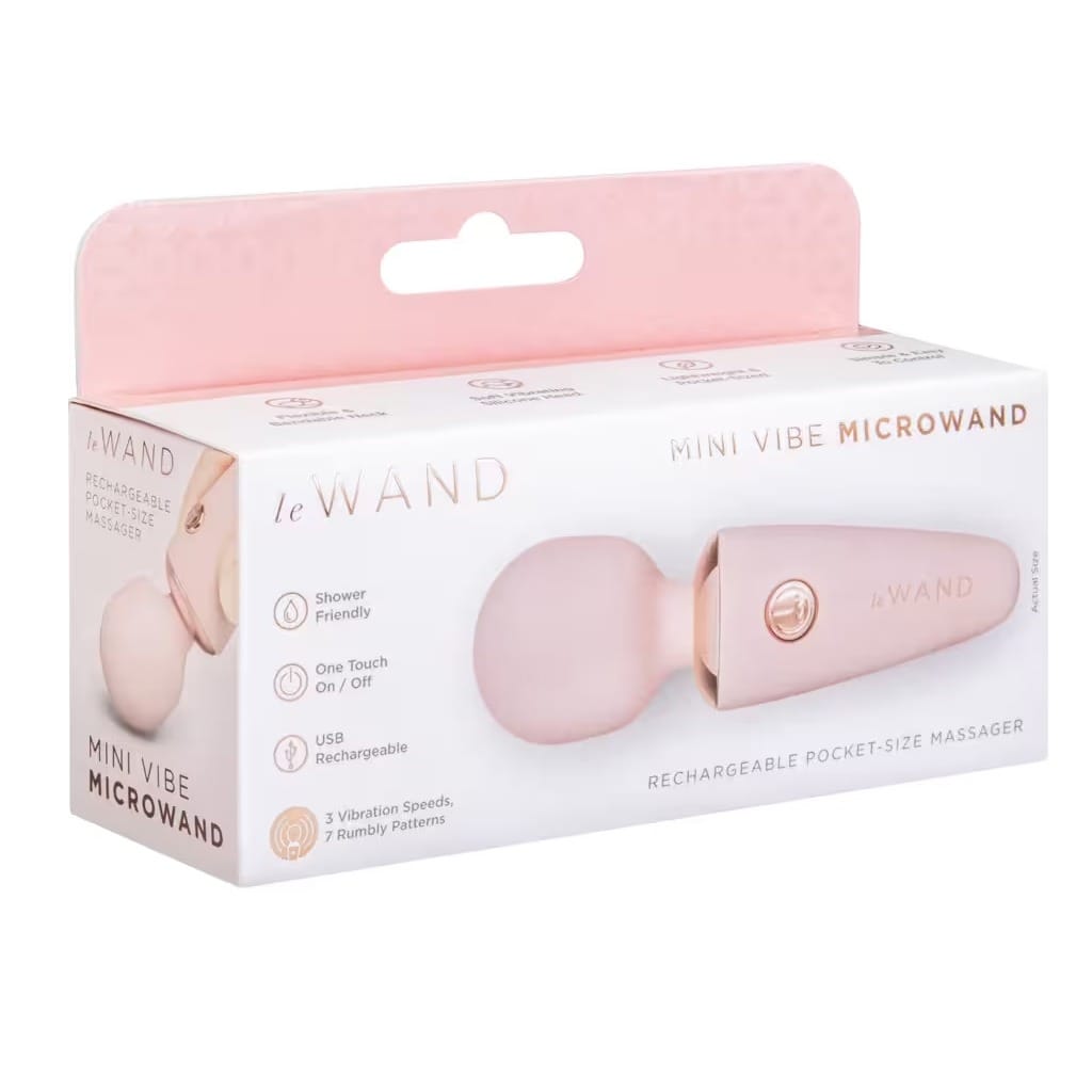 Le Wand - Mini Vibe MicroWand Roze