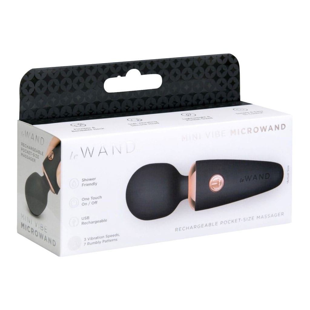 Le Wand - Mini Vibe Microwand Zwart