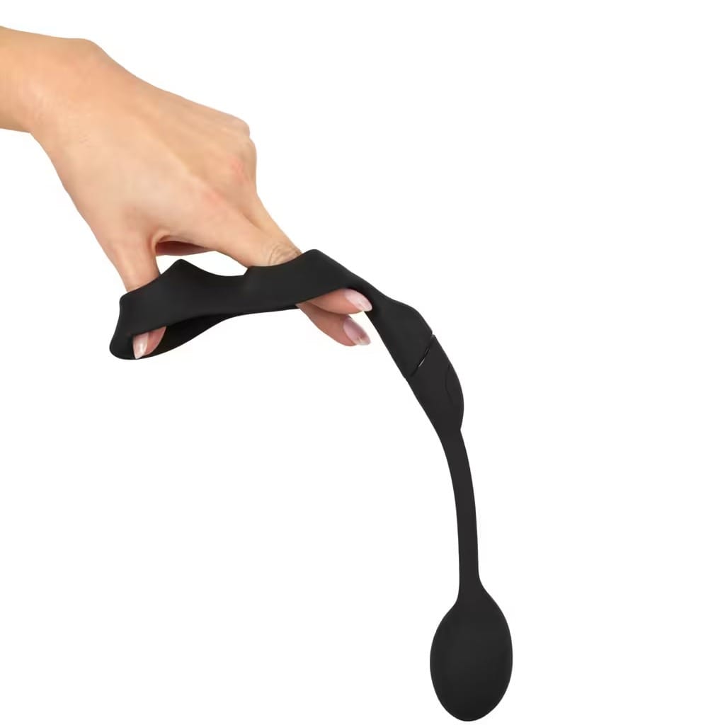 Rebel - Cock en Ballring met Afstandbedienbare Buttplug