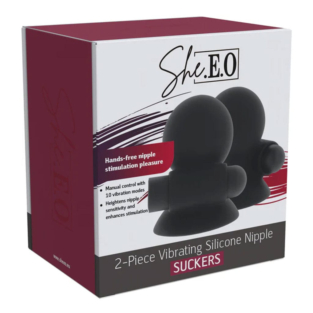 She.E.O - Vibrating Nipple Suckers