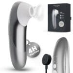 Womanizer Pro – Luchtdruk Vibrator Zilver