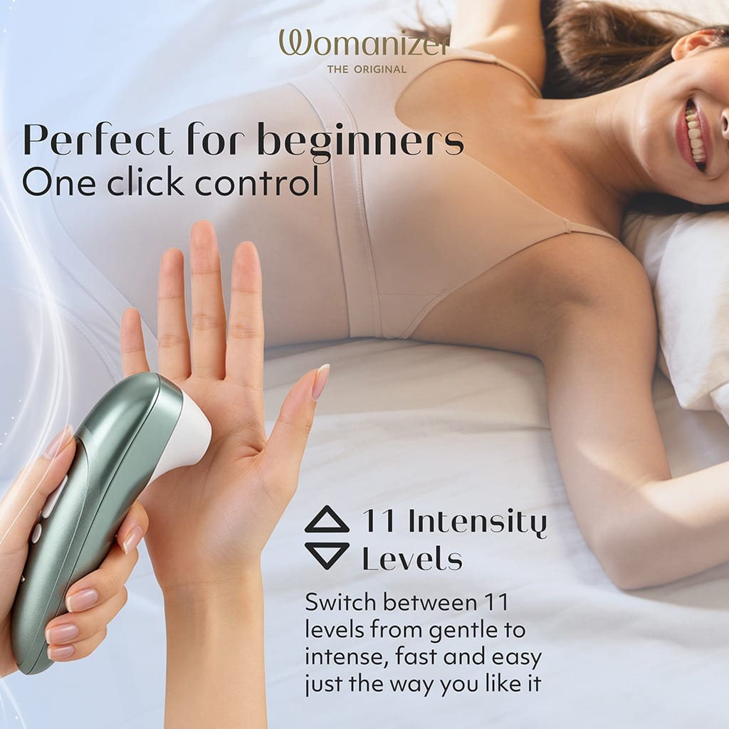 Womanizer Pro - Luchtdruk Vibrator Mint Groen