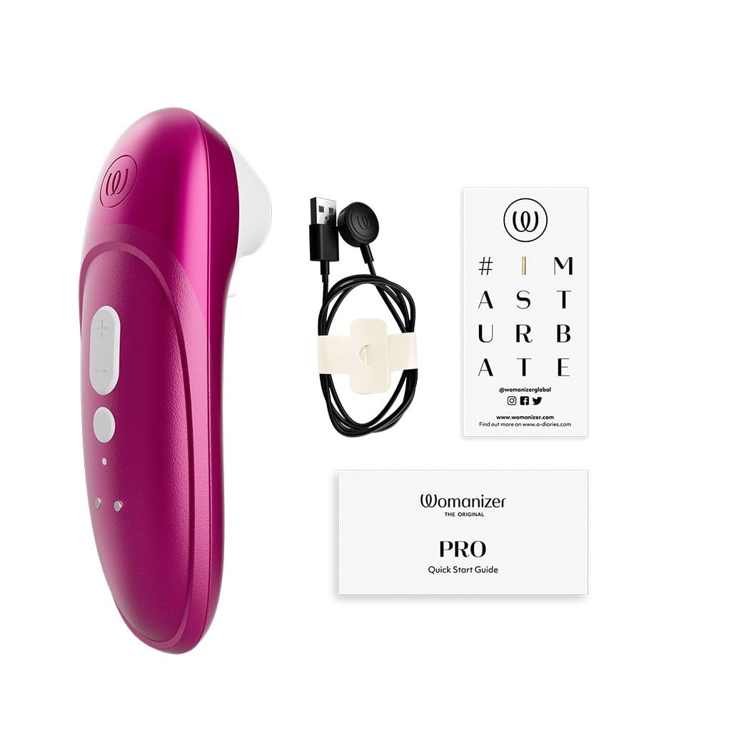 Womanizer Pro - Luchtdruk Vibrator Roze
