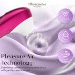 Womanizer Pro - Luchtdruk Vibrator Roze