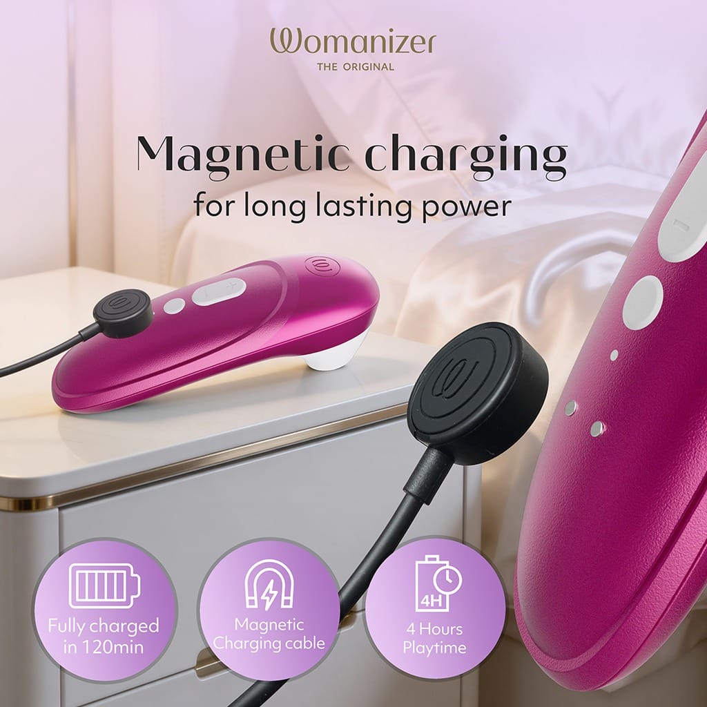 Womanizer Pro - Luchtdruk Vibrator Roze